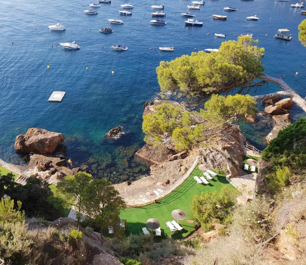 Cap Sa Sal Begur Primera Linea De Mar Con Terraza ภายนอก รูปภาพ