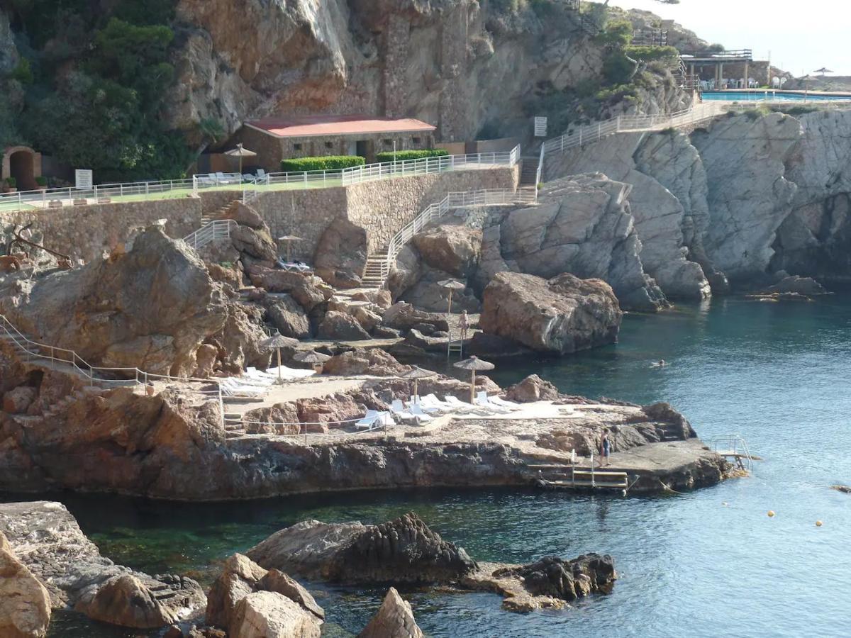 Cap Sa Sal Begur Primera Linea De Mar Con Terraza ภายนอก รูปภาพ