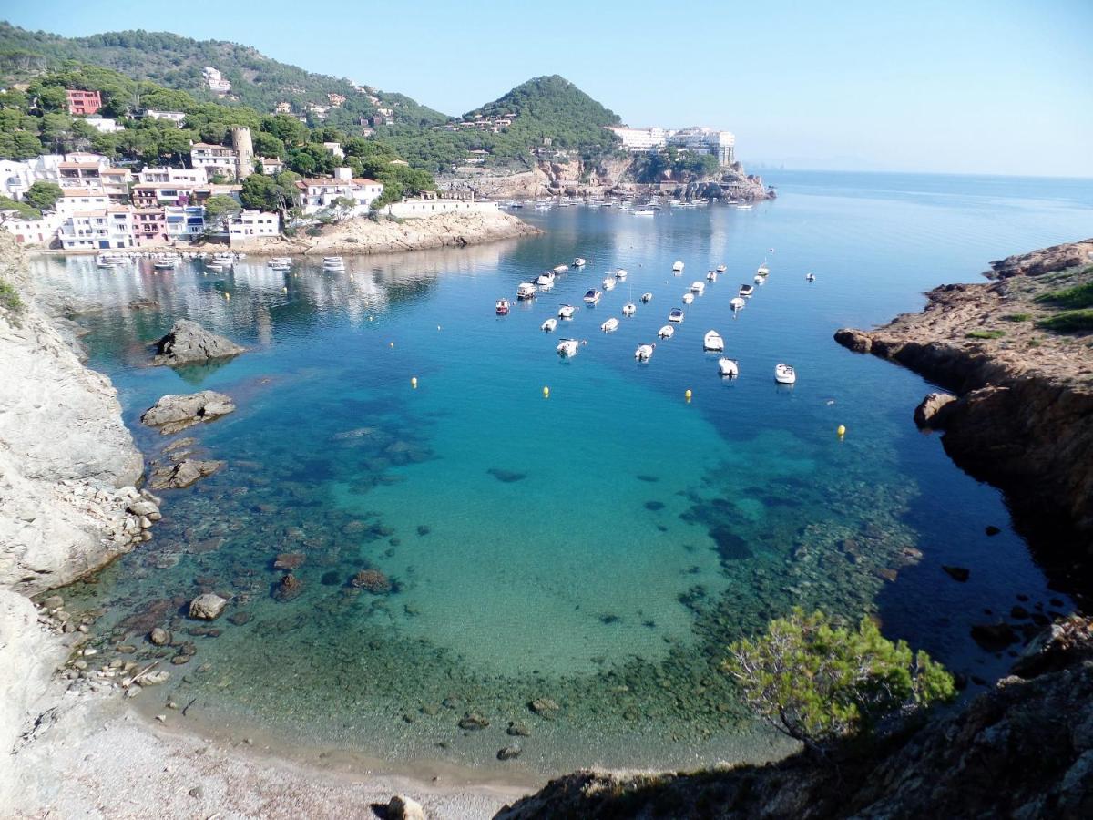 Cap Sa Sal Begur Primera Linea De Mar Con Terraza ภายนอก รูปภาพ