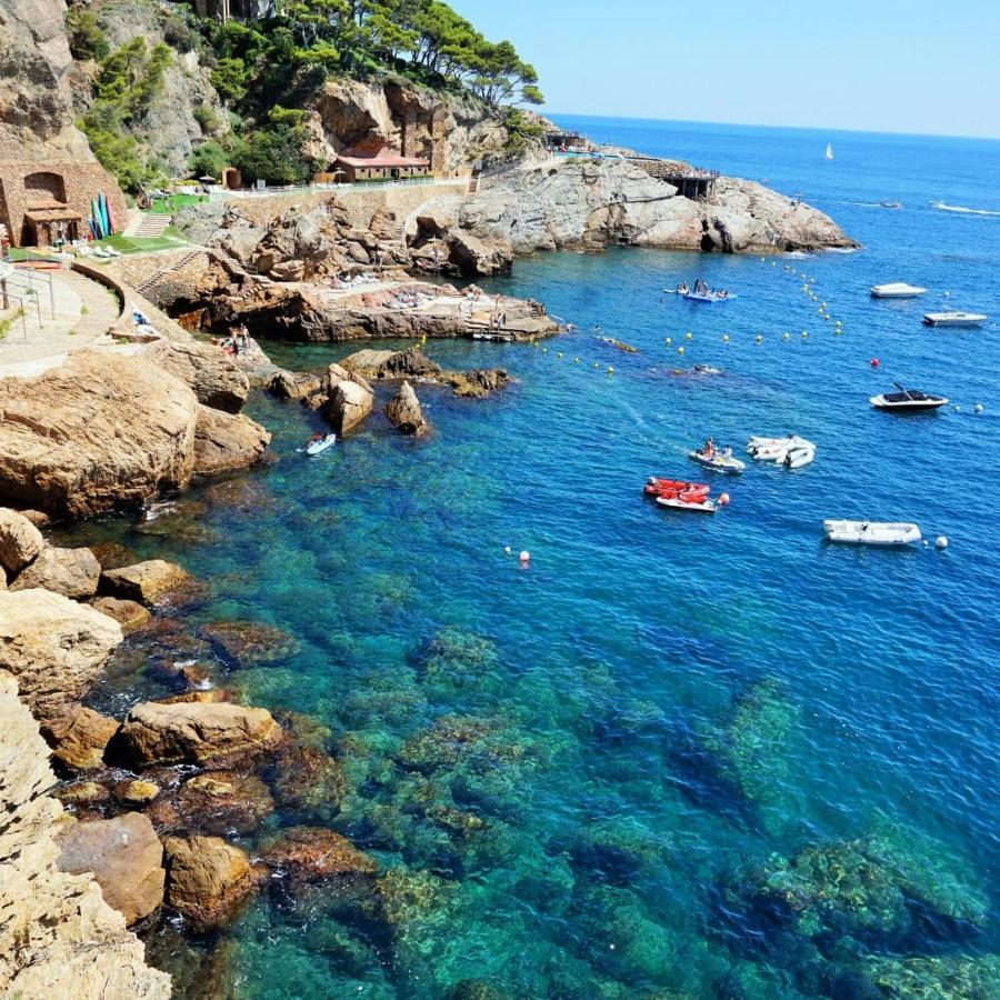 Cap Sa Sal Begur Primera Linea De Mar Con Terraza ภายนอก รูปภาพ