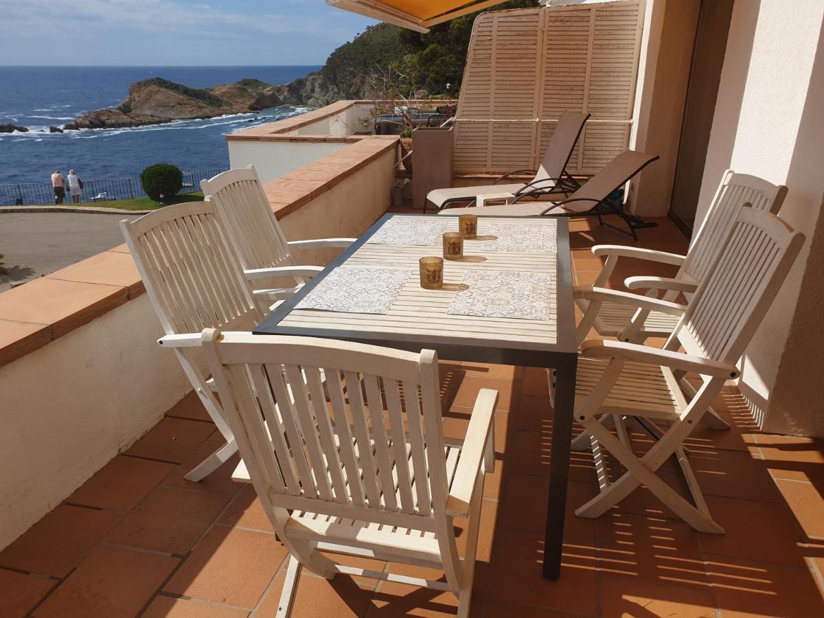 Cap Sa Sal Begur Primera Linea De Mar Con Terraza ภายนอก รูปภาพ