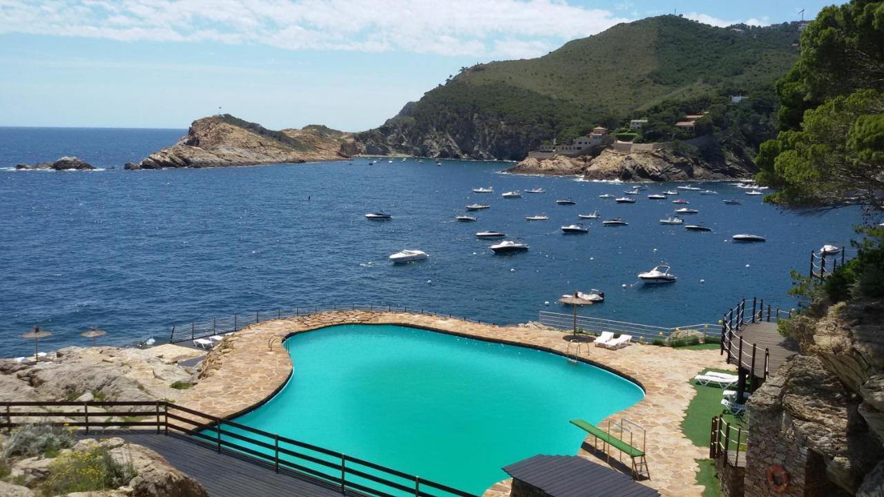 Cap Sa Sal Begur Primera Linea De Mar Con Terraza ภายนอก รูปภาพ